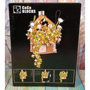 CaCo Blocks Hanging Planter Building Set with 577‎ Pieces